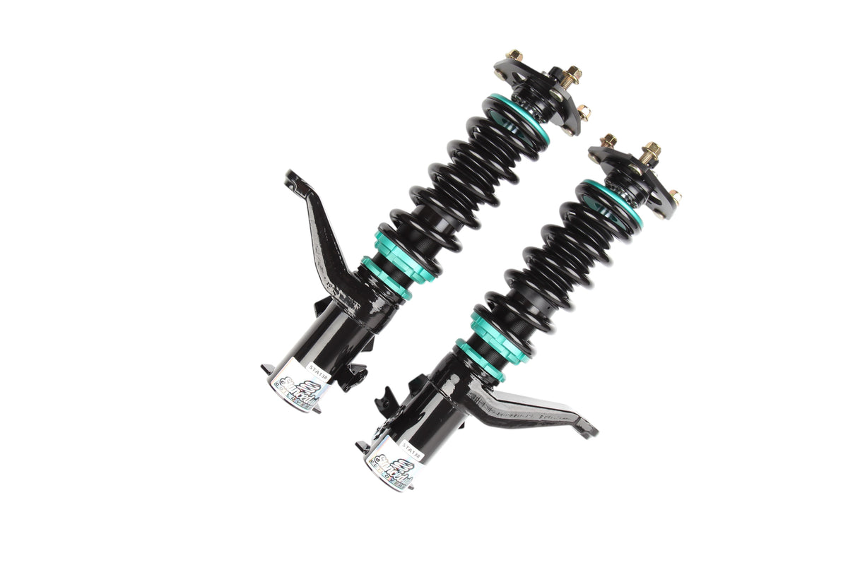 Stanced UK Premium Coilover front coilovers for Honda Civic Type R EP3 with monotube dampers, 32-way damping adjustment and camber-adjustable top mounts