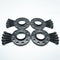Black Alloy Wheel Spacers Bmw 5x120 72.6mm 10mm / 15mm Set of 4 + Bolts
