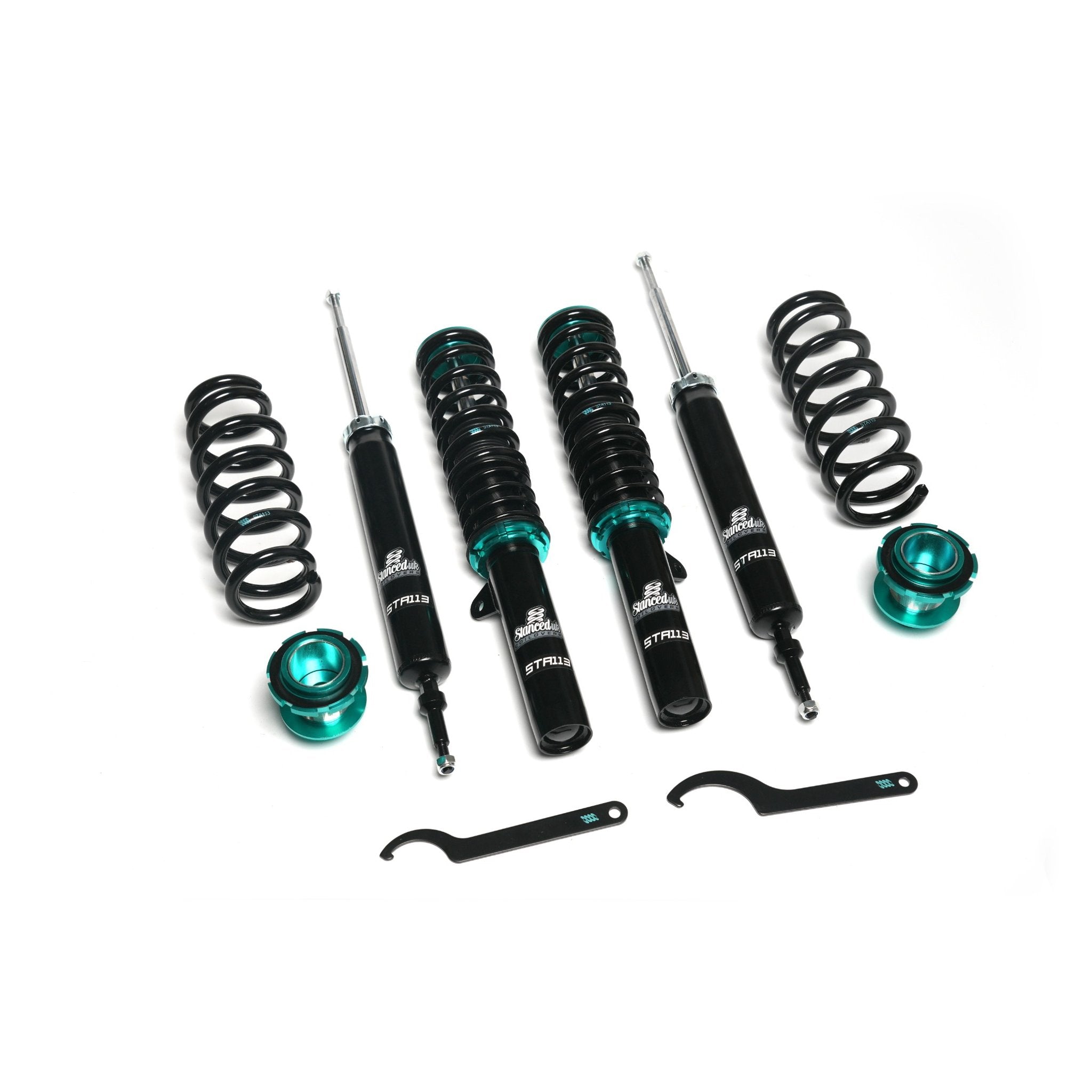 Stanced UK coilover kit STA113 – complete front and rear suspension kit with springs and tools