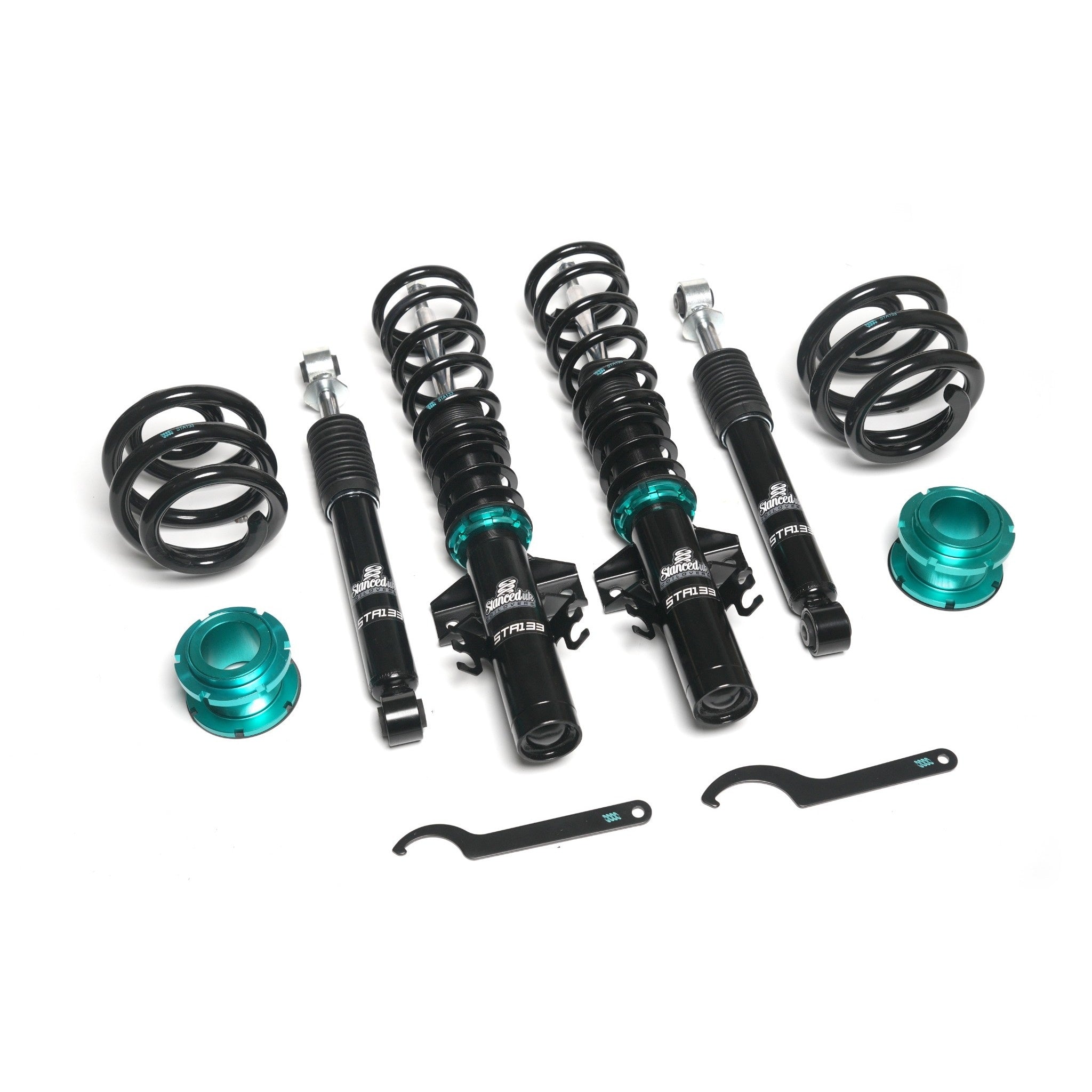 Stanced UK STA133 coilover kit – performance suspension for VW Transporter T5 T6 T26 T28 T30