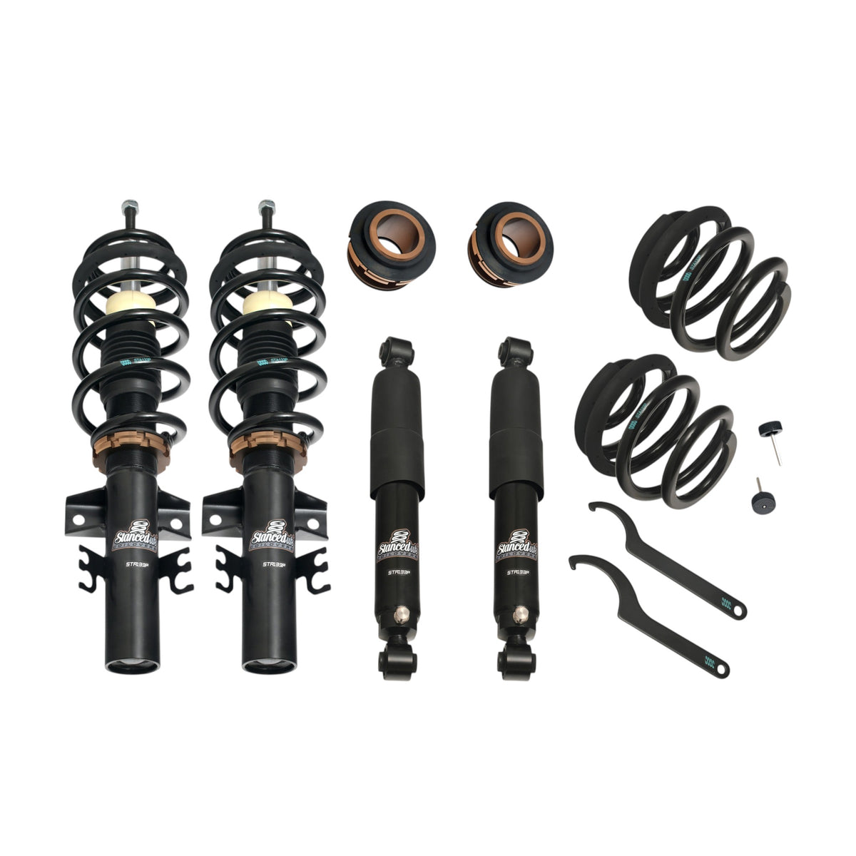 Stanced UK Premium Series coilover kit STA133P for VW Transporter T5 and T5.1 T26 T28 T30