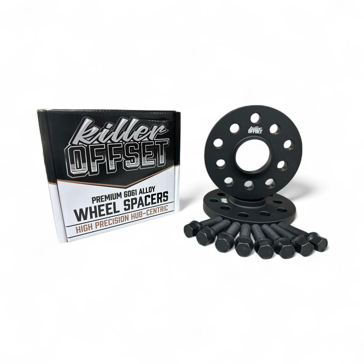 Killer Offset® Premium Wheel Spacers 15mm 5x112 66.6mm For Audi With Tapered Bolts