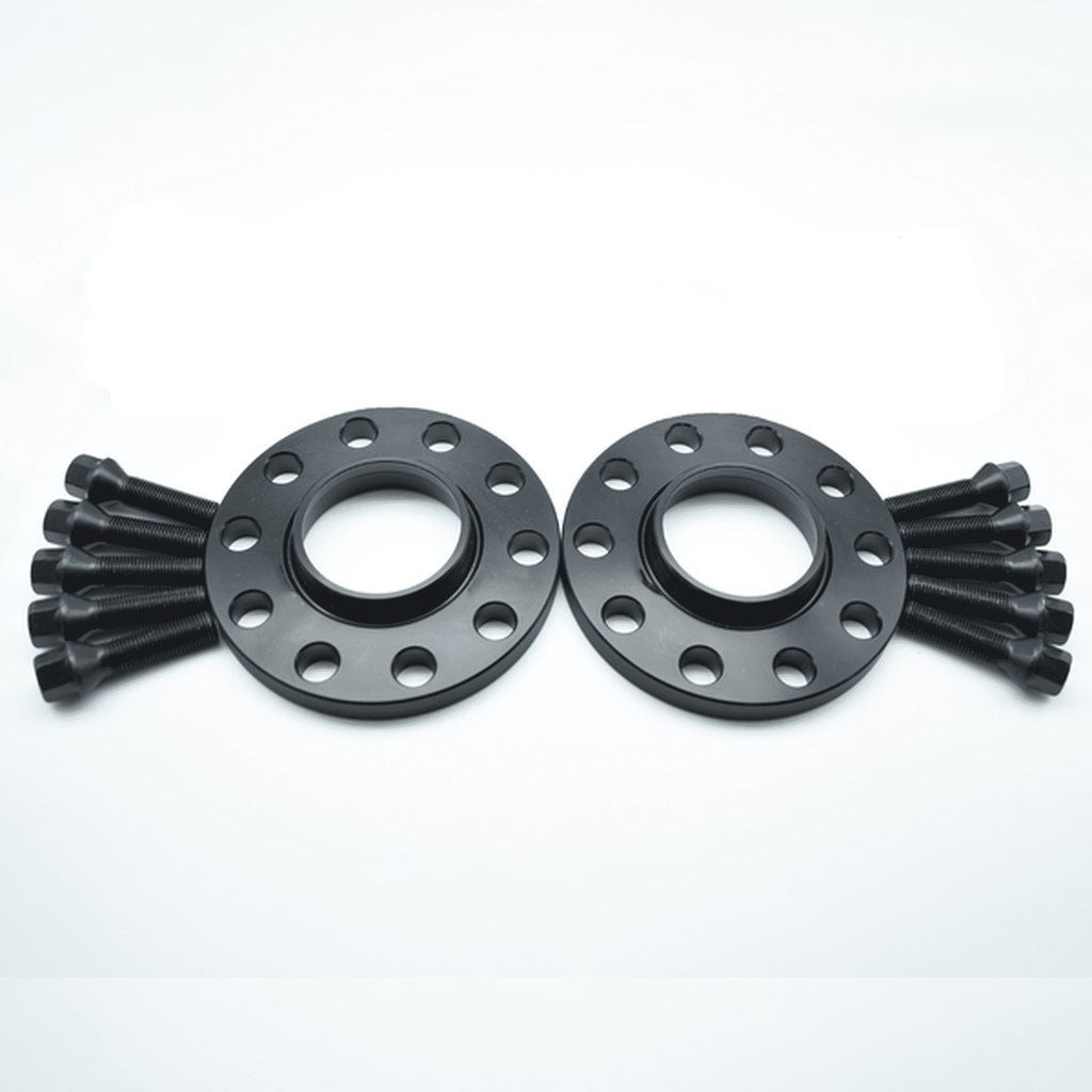 BBS 10mm Spacer Kit BMW 5x120 CB 72.5 - (1 Spacer & 5 Black Lug Bolts) main image 0