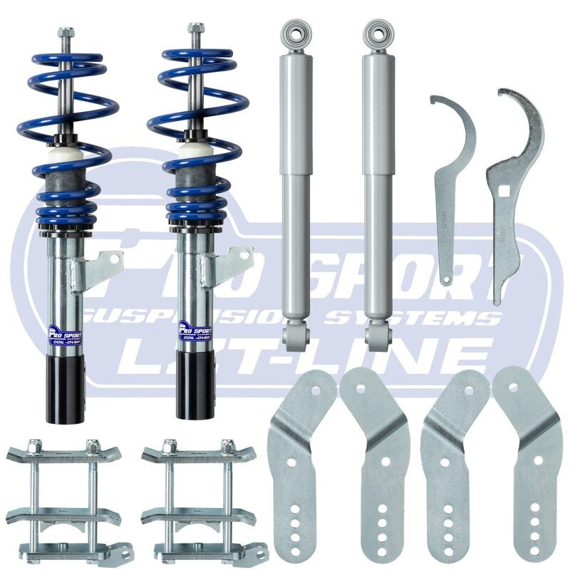 Prosport LZT-Line Coilover Kit VW Caddy Mk4 2K SA 2015-2020 1.0TSI 1.2TSI 1.4TSI 2.0TDI
