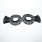 Demon Black Alloy Wheel Spacers 5x100 5x112 57.1mm 20mm Pair + Bolts