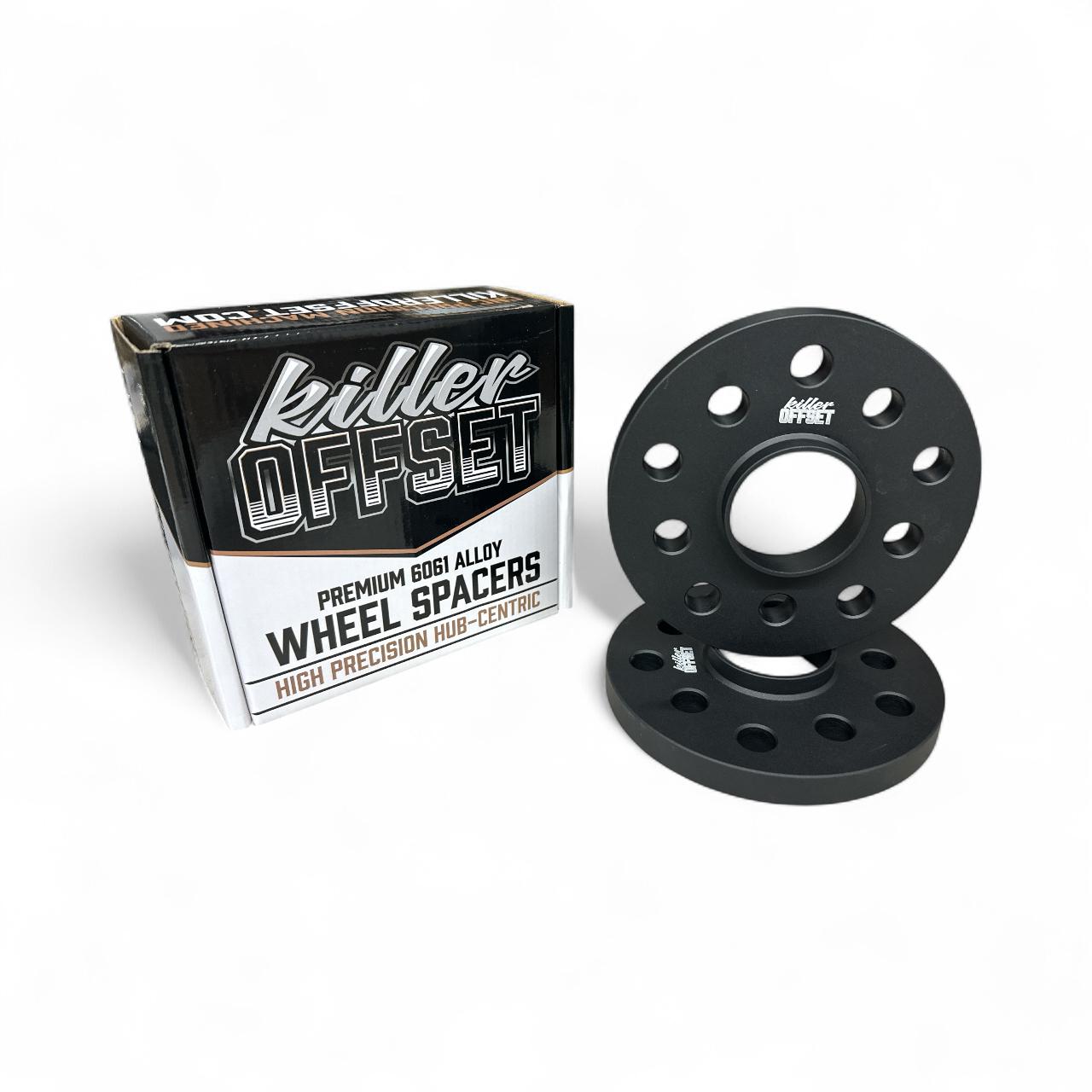 Killer Offset® Premium Wheel Spacers 20mm 5x100 5x112 57.1mm With Tapered Bolts