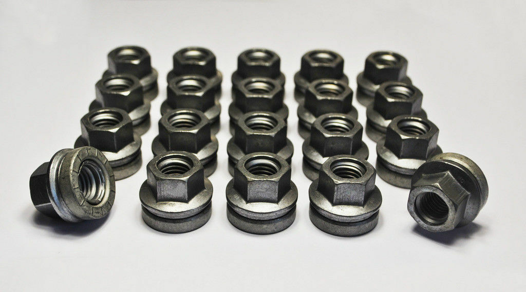 FORD TRANSIT FLAT SEAT WHEEL NUTS M14x2MM 21MM HEX