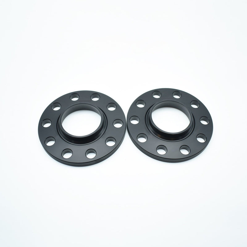 Demon Black Alloy Wheel Spacers Bmw 5x120 72.6mm 12mm Pair