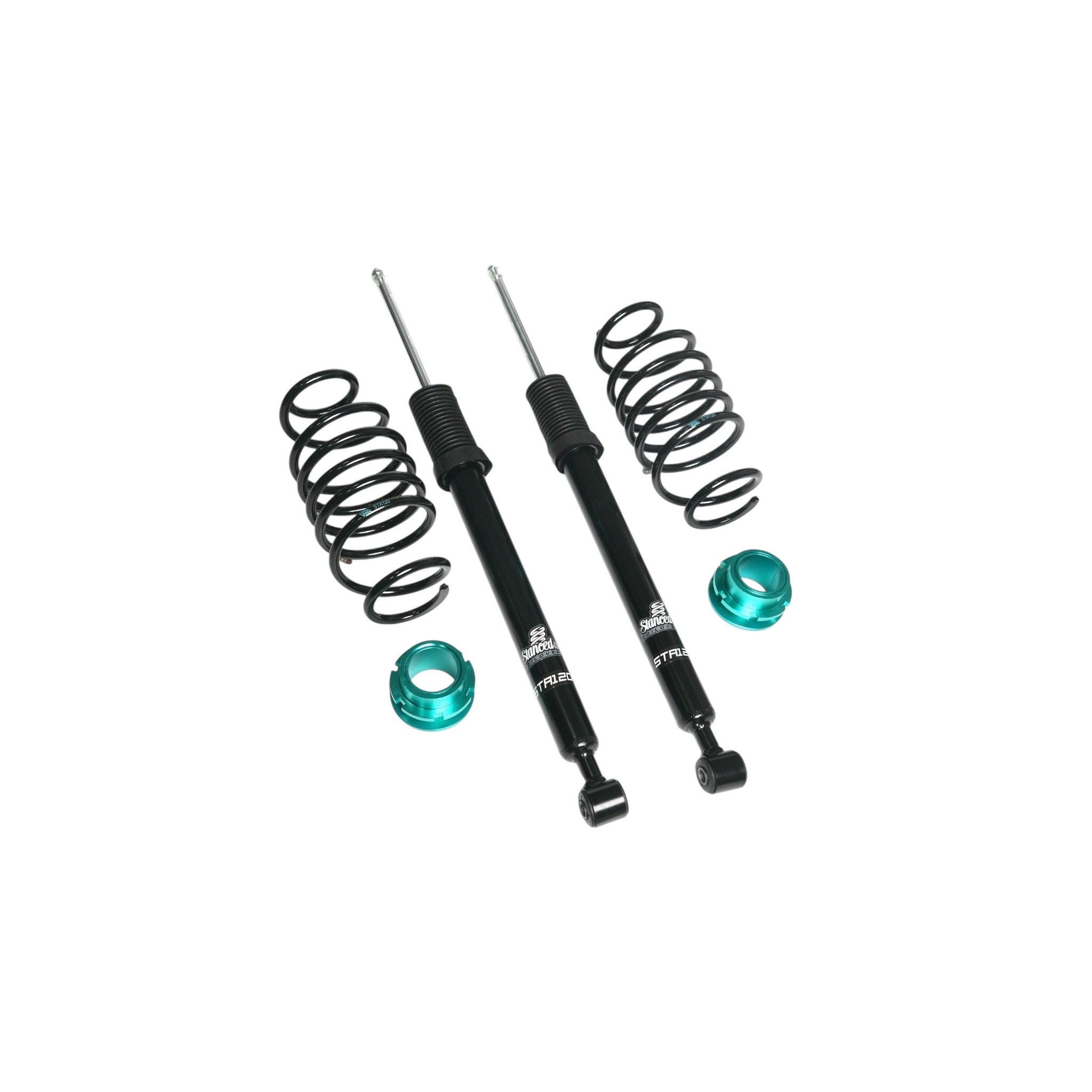 Stanced UK rear shocks and springs STA120 – rear suspension coilover components

