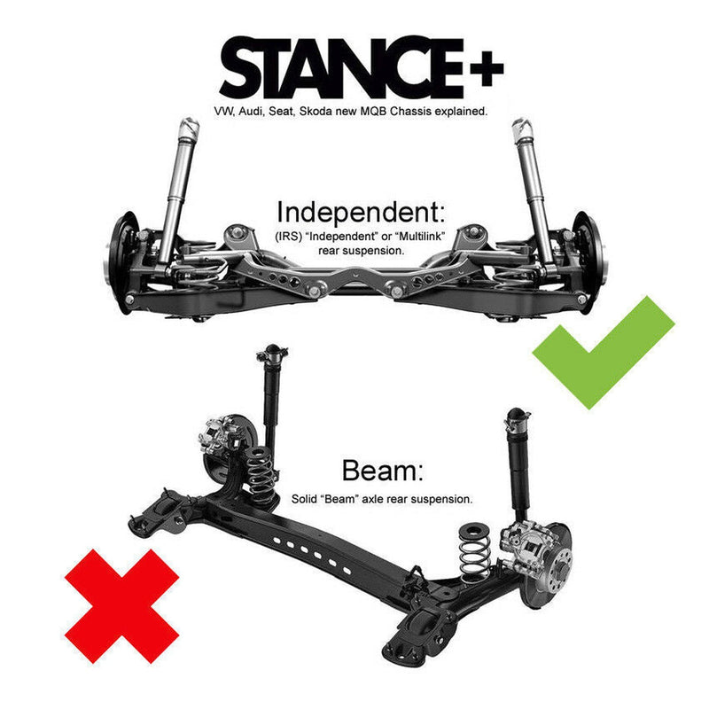 Stance Street Coilovers Kit Seat Leon Mk3 5F 2.0TSi TDi Man&DSG Hatchback Cupra