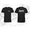 Stanced UK Never Stay Stock Black T-Shirt Luminous Detail