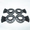 Bimecc Black Alloy Wheel Spacers 5x100 5x112 57.1mm  12mm / 15mm Set of 4 + Bolts