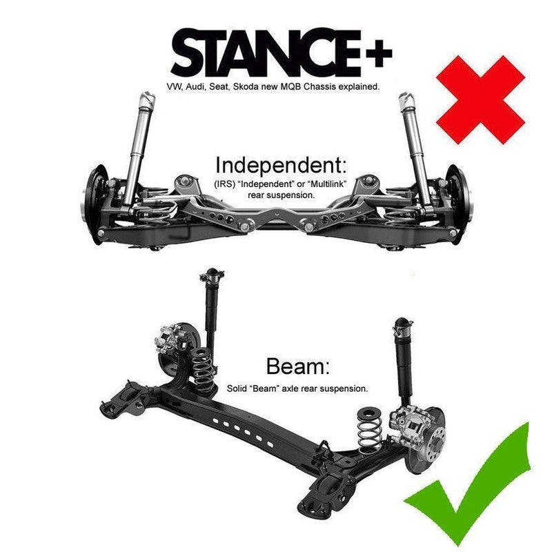 Stance Street Coilovers Suspension Kit VW Golf Mk7, 1.6TDi, 1.8TSi, 2.0T