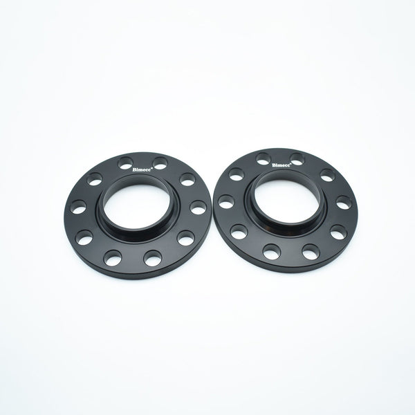 Bimecc Black Alloy Wheel Spacers Bmw 5x120 72.6mm 12mm Pair