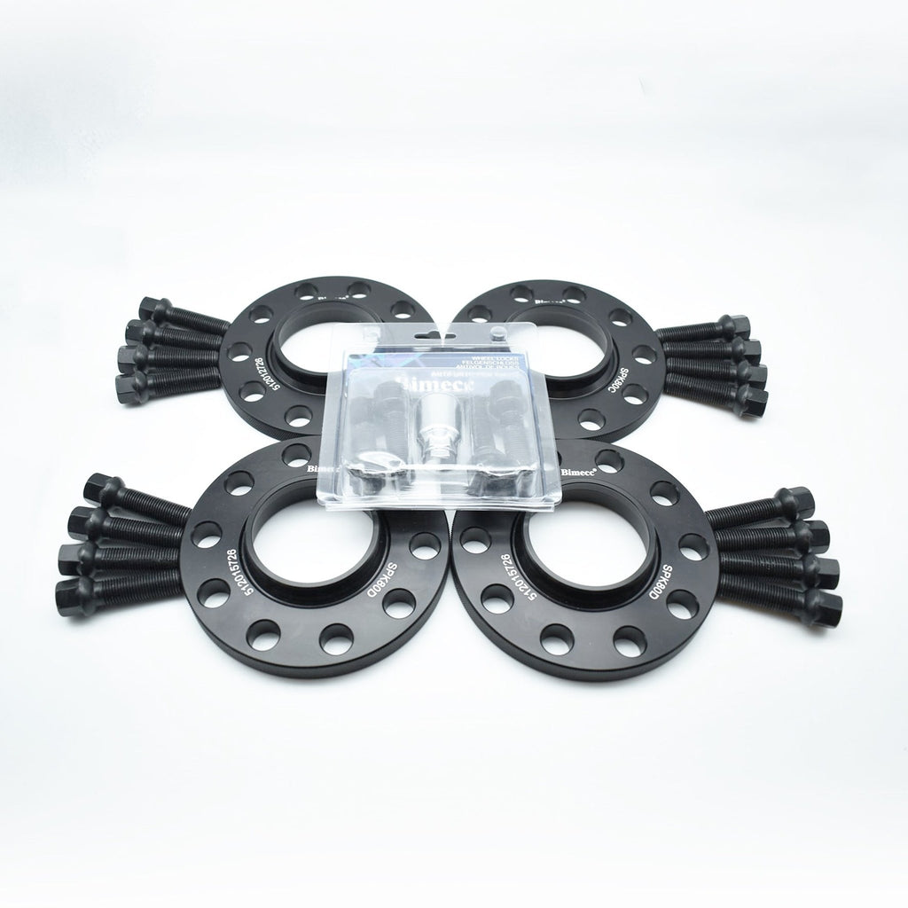 thumbnail image 2 of Staggered 17mm & 20mm Wheel Spacers For Audi VW - 5x100 / 5x112, 57.1 Hub, 4PC Kit 2 of 6