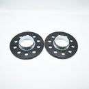 Bimecc Black Alloy Wheel Spacers 5x112 66.6mm 10mm Pair